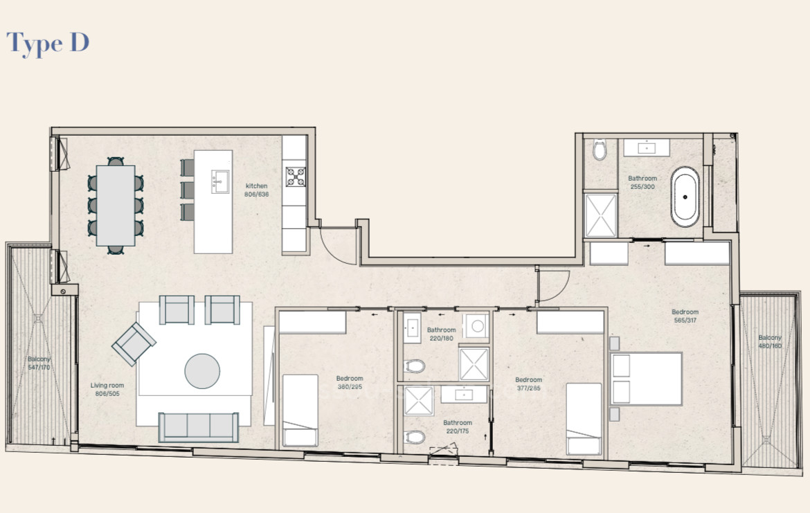Ground floor 4 rooms Tel Aviv quarter of the sea 144-IBL-688