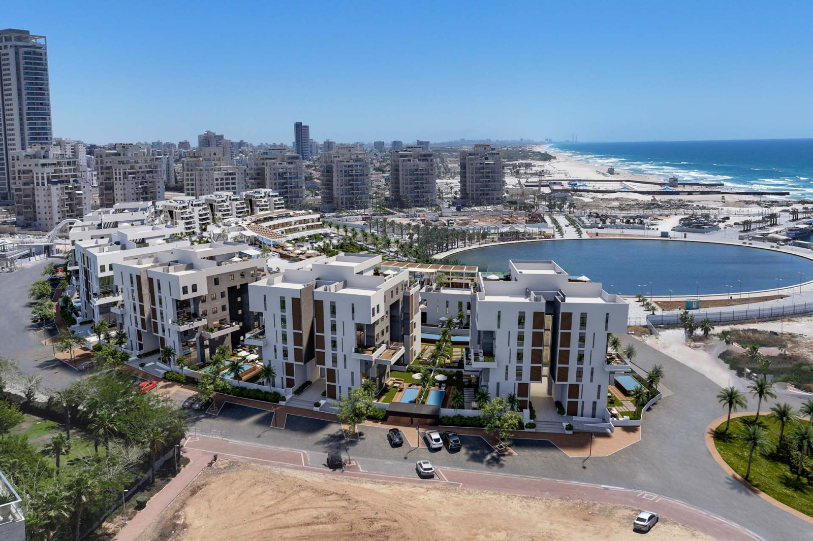 Mini-Penthouse 3 rooms Ashdod Marina 210-IBL-2058