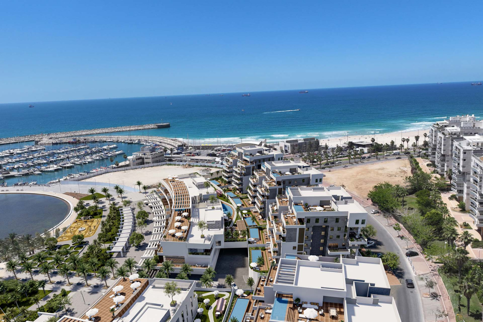 Penthouse 5 rooms Ashdod Marina 210-IBL-2059