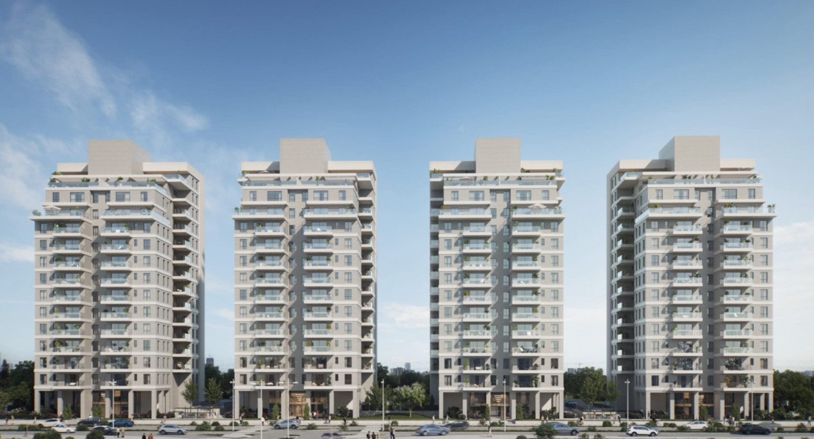 Apartment 4 rooms Ashdod Shimon Peres 210-IBL-2089