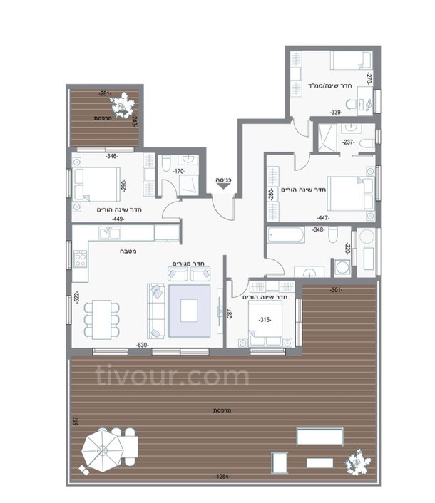 Ground floor 3 rooms Bat yam Bat yam 210-IBL-2118