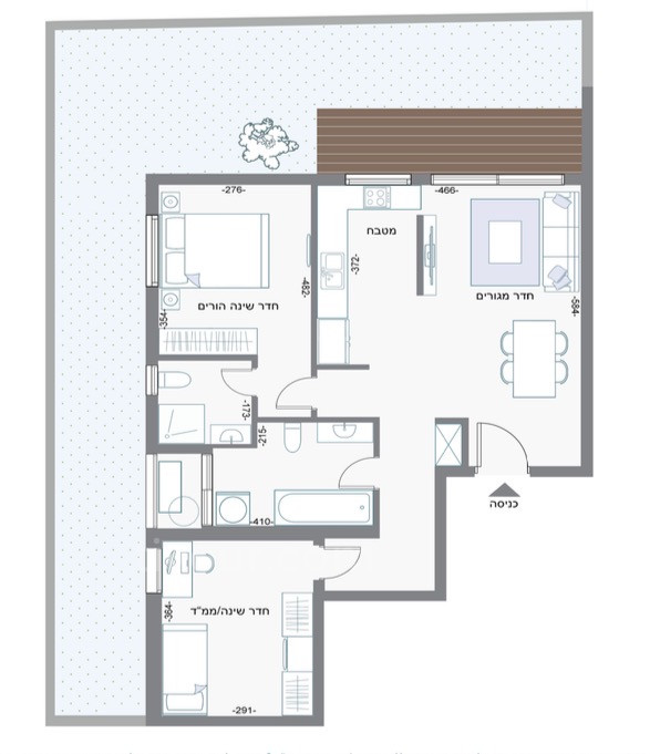 Ground floor 3 rooms Bat yam Bat yam 210-IBL-2118