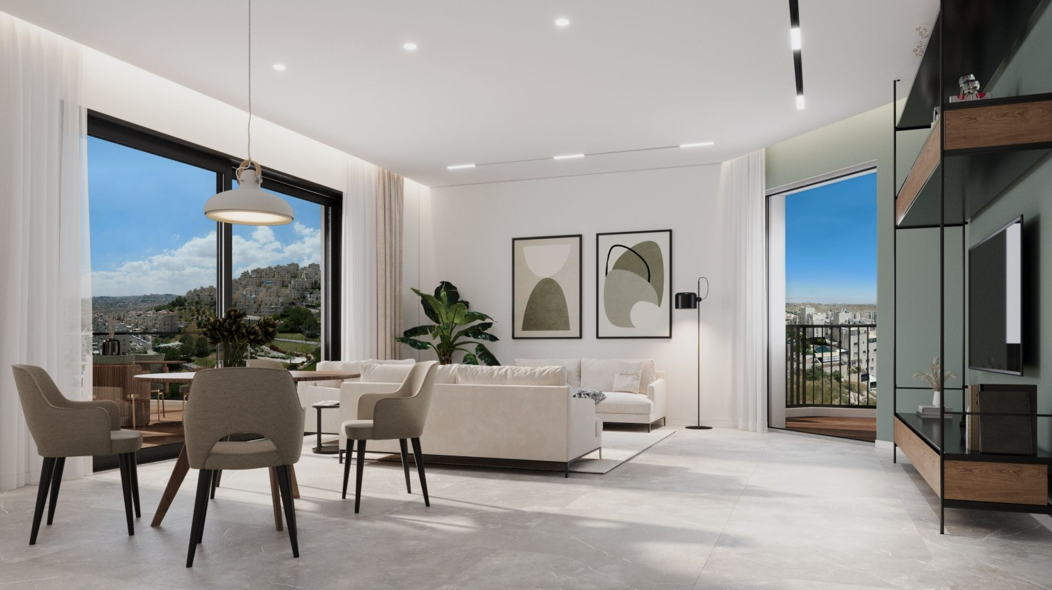 Apartment 3 rooms Jerusalem Har Homa 226-IBL-1933