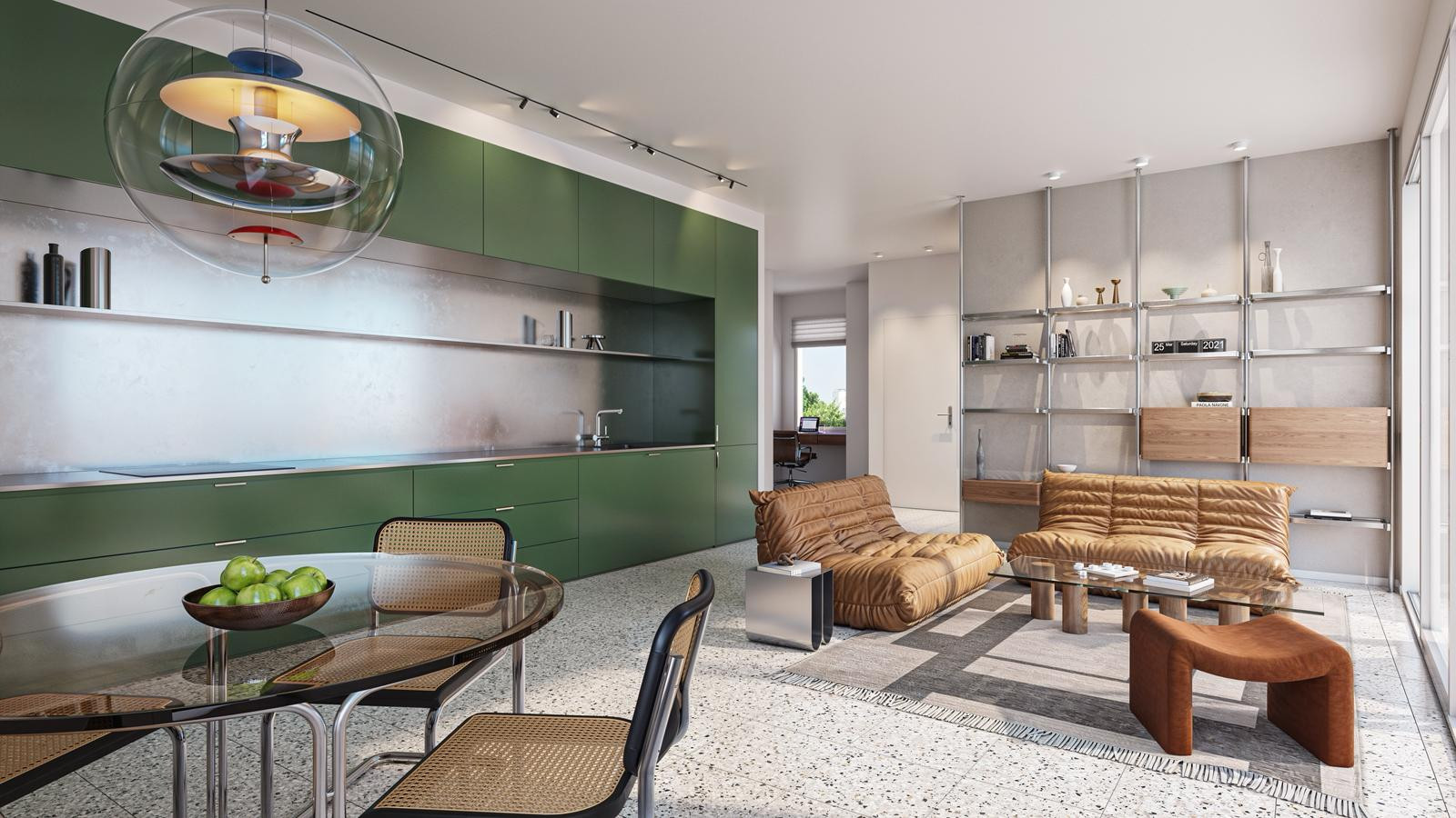 Apartment 2 rooms Tel Aviv Dizengof 342-IBL-6845