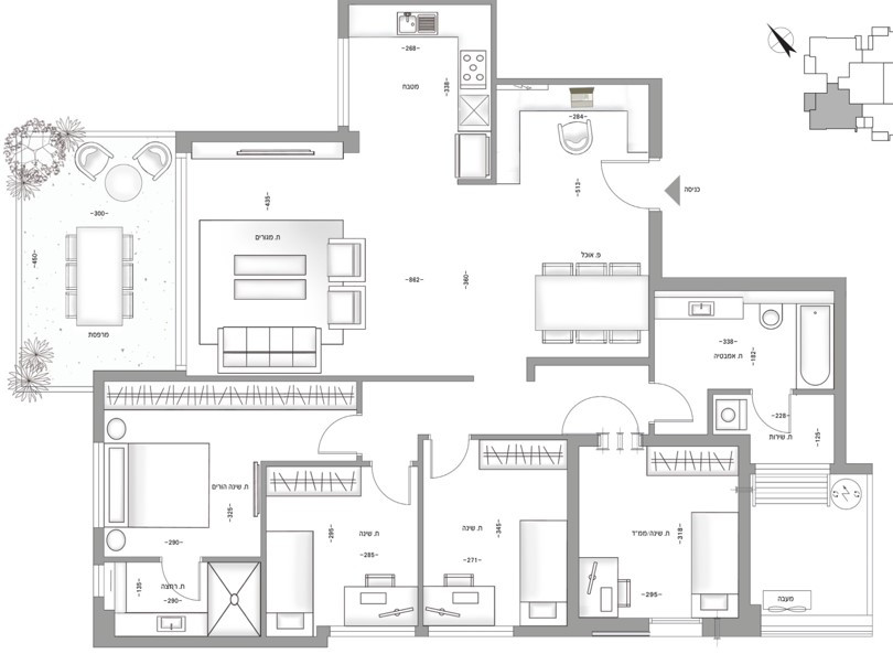 Apartment 5 rooms Bat yam Bat yam 342-IBL-6859