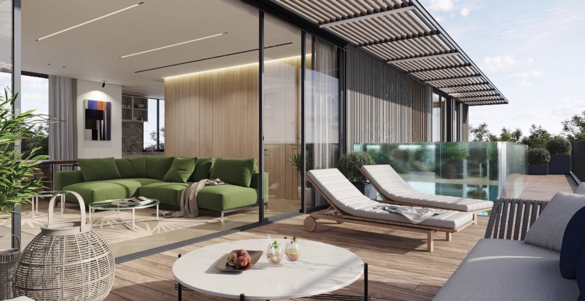 Apartment 3 rooms Tel Aviv Bazel 342-IBL-6895