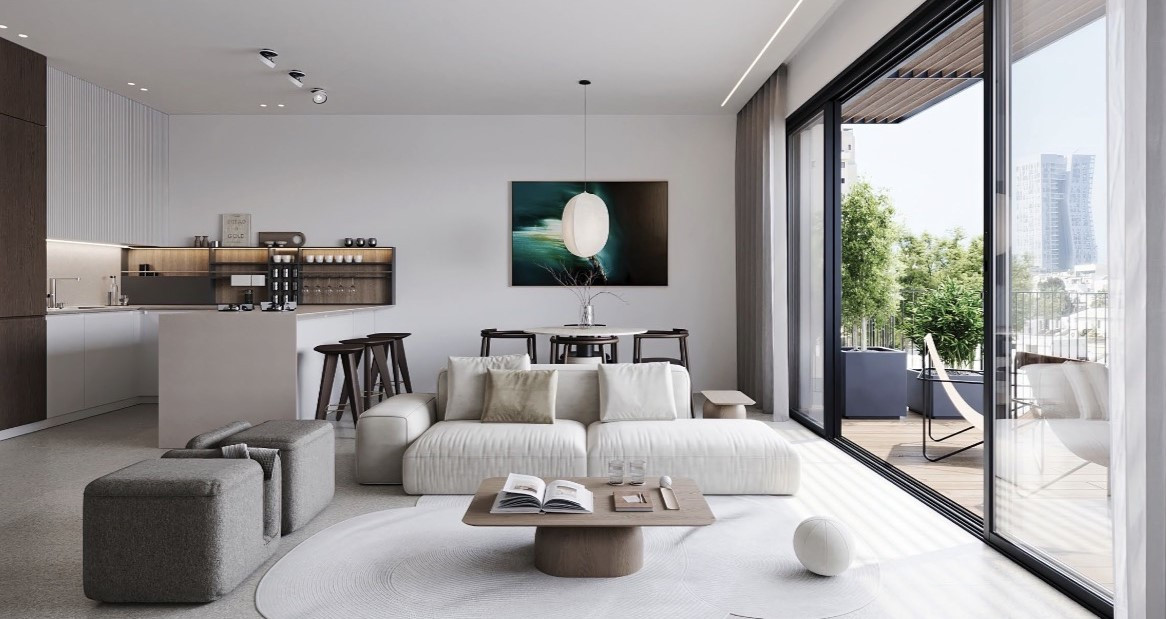 Apartment 3 rooms Tel Aviv Bazel 342-IBL-6895