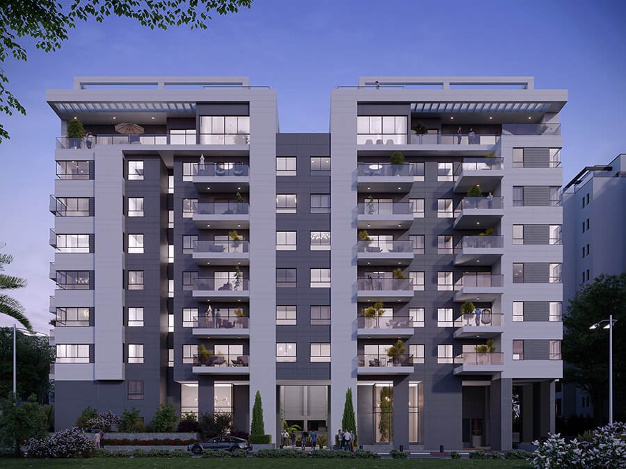 Apartment 3 rooms Netanya City center 507-IBL-26