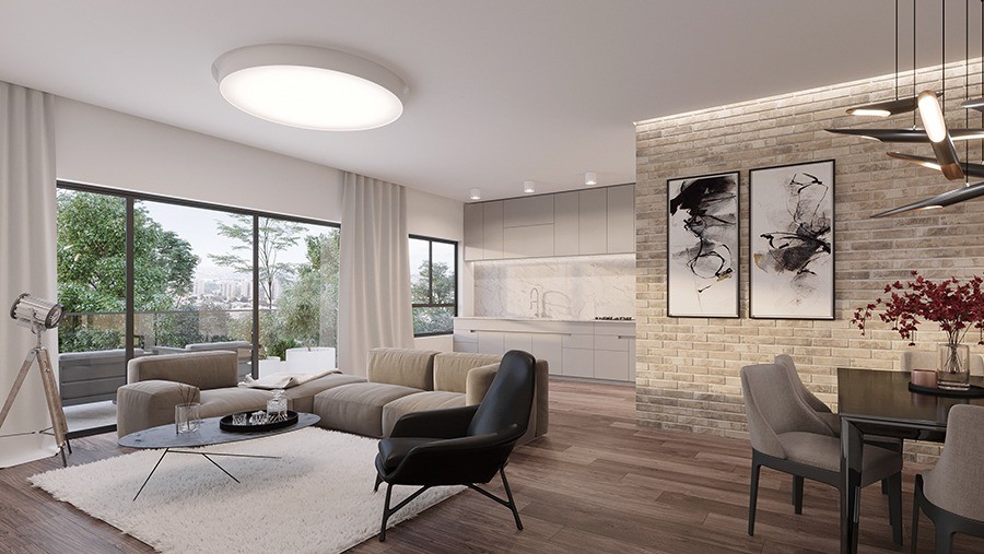 Apartment 3 rooms Netanya City center 507-IBL-26