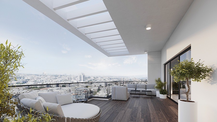 Apartment 3 rooms Netanya City center 507-IBL-26